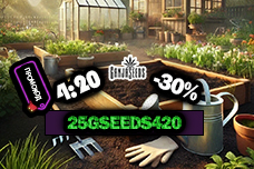 4:20 — скидка 30% на все сорта GanjaSeeds!